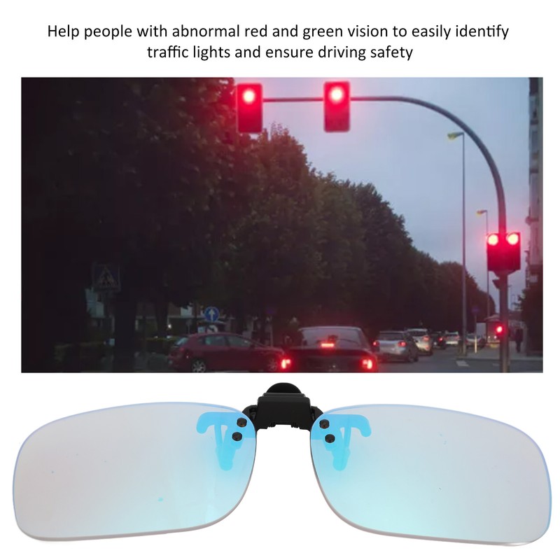 Colorblind Glasses Impact Resistant Unisex Clip On Colorblind Glasses for