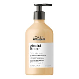 Shampoo L'oreal Absolut Repair Para Cabello Dañado 500 Ml