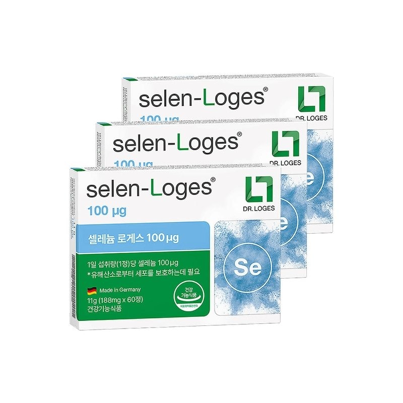 Dr. Loges Selenium Loges Inorganic Selenium Selenium Loges 100mcg 60