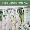 GKLEASG Sage Green Eucalyptus Shower Curtain Watercolor Leaves Floral Spring