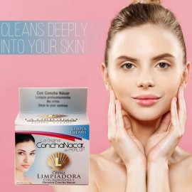 ConchaNacar De Perlop Cleansing Cream Deep Cleaner Exfoliator Moisturizer - 2PCS