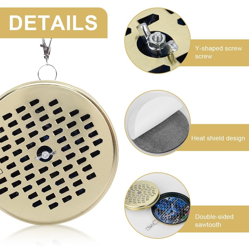 BEPSYOM Mosquito Coil Discs, Environmentally Friendly Mosquito Coils, Reusable Old