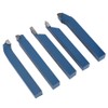 5pcs Lathe Tool Carbide Tipped Weld Turning Tool Set Machine