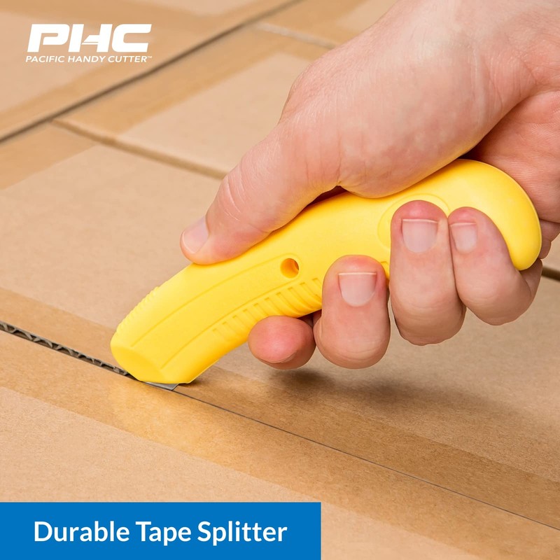 Pacific Handy Cutter T1 Bladeless Tape Splitter, Safe Packing Tape