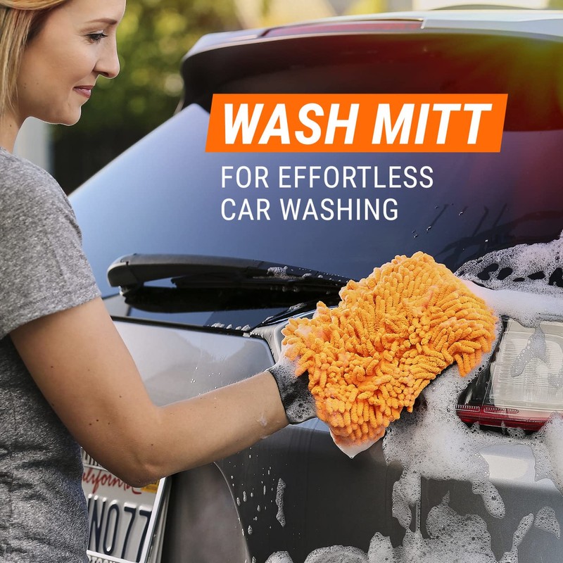Armor All Microfiber Car Wash Mitt by Armor All, Noodle