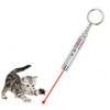 CHUQIANTONG 2-in-1 Cat Pet Toy Red LED Pointer Pen White