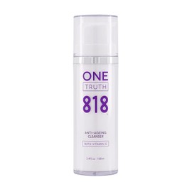 One Truth 818 Anti-Aging Cleanser | Brightening with Vitamin C & Antioxidants | Gentle, Non-irritating Organic Face Wash