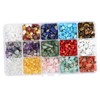 Tofficu DIY Jewelry Tools Box Jewelry Making Kit 15-Grid Bead