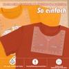 T-Shirt Ruler (Pack of 8) Vinyl Centering Round V Neck