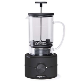 Presto 02937 Dorothy™ Electric Rapid Cold Brewer - Cold brew at home in 15 minutes - No more waiting 12 to 24 hours.