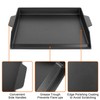 BBQ Future Universal Griddle for Gas Grill with spatula set,