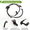 HOPESPANNER ABS Wheel Speed Sensor Front Right ABS Sensor Anti-lock