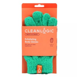 Clean Logic 클린 로직 스트레치 목욕 및 샤워 장갑 (1팩) Clean Logic Stretch Bath and Shower Gloves (1 Pack)