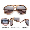 DUCO 1208 Women's Sunglasses, Polarized Sunglasses, Aviator, Teardrop Sunglasses, UV