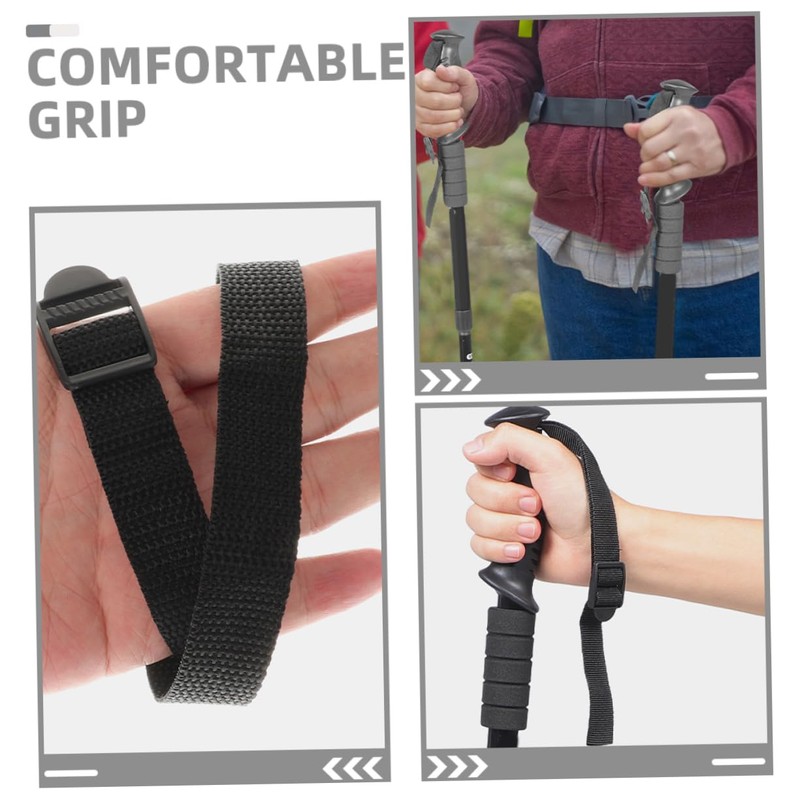 KICHOUSE Trekking Pole Wrist Strap Comfort Fit Versatile Slip Resistant