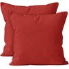 Encasa Homes Cushion Covers, 2 Pieces, 3 Sizes
