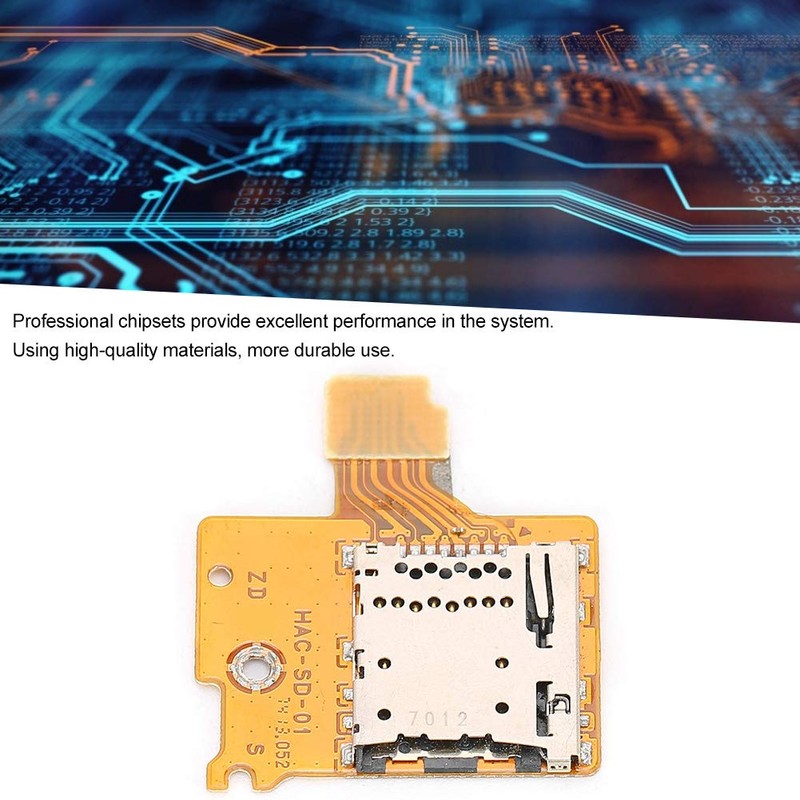 Micro Memory TF SD Card Slot Replacement Repair Part Reader