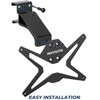 ISSYAUTO License Plate Holder Compatible with Rivian R1T R1S 2022