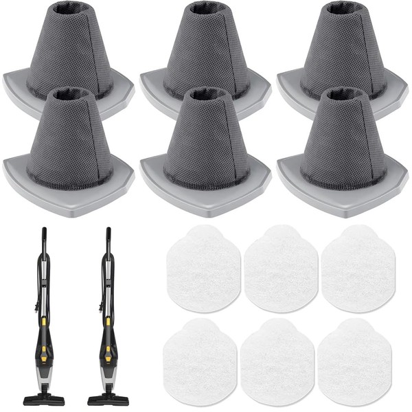 BuFan 6PCS Filtros Repuesto for Eureka NES210 Blaze 3-in-1 Handheld