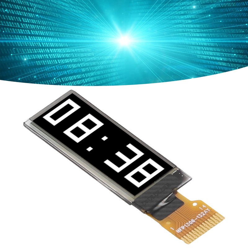 4PCS 14PIN 0.91in Display Module with IIC Interface 128x32 Organic