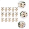 Artibetter Mini Bear Stuffed Animal: 18pcs 11cm Small Plush Bears