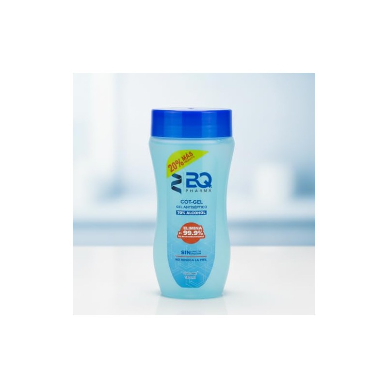 Gel Antiséptico BQ PHARMA 110 ml 6 geles