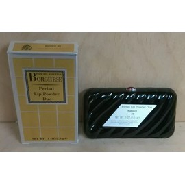 BORGHESE PERLATI Lip Powder Duo ROCOCO 01 + free FACE BRUSH