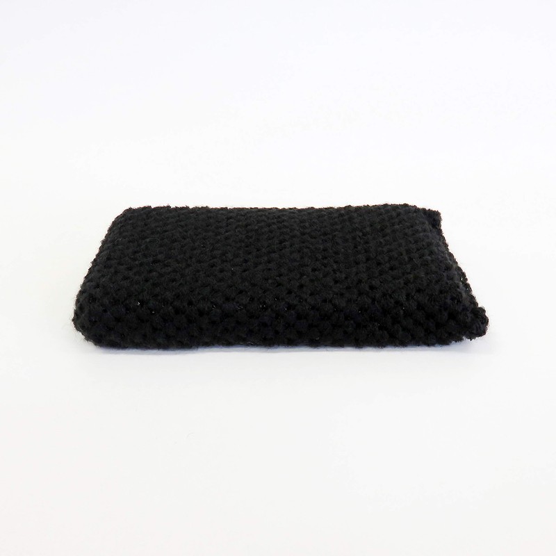 Towa Industries Kitchen Sponge, KN Magical Knit Cleaner, Black