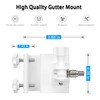 HOLACA Weatherproof Gutter Mount for Arlo Pro, Arlo Ultra, Reolink