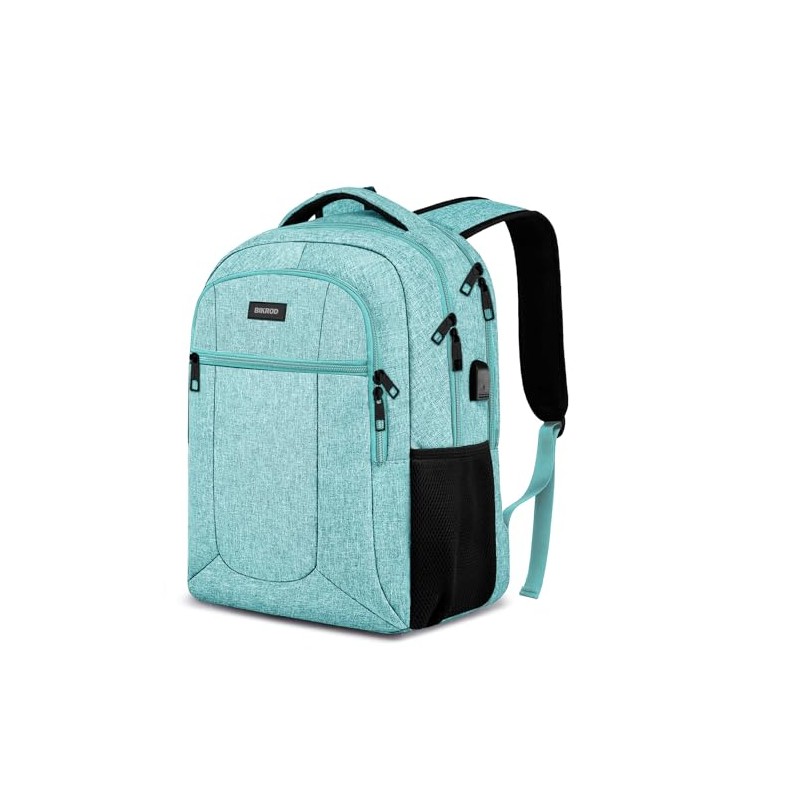 BIKROD L45 Mochila para portátil de 15.6 pulgadas, verde azulado,