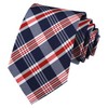 Classic Checks - Corbata tejida de jacquard de negocios para