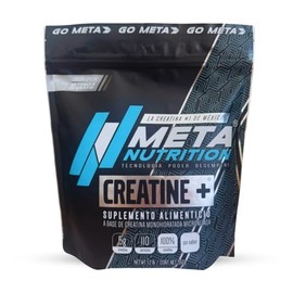 Meta Nutrition Creatina Monohidratada y Micronizada de Alta Pureza 110 servicios 550g. Sin sabor