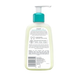 Cetaphil Limpiador exfoliante suave SA, limpiador de gel espumoso para todo tipo de piel, botella con bomba de 8 onzas, ácido salicílico, ácido mandél