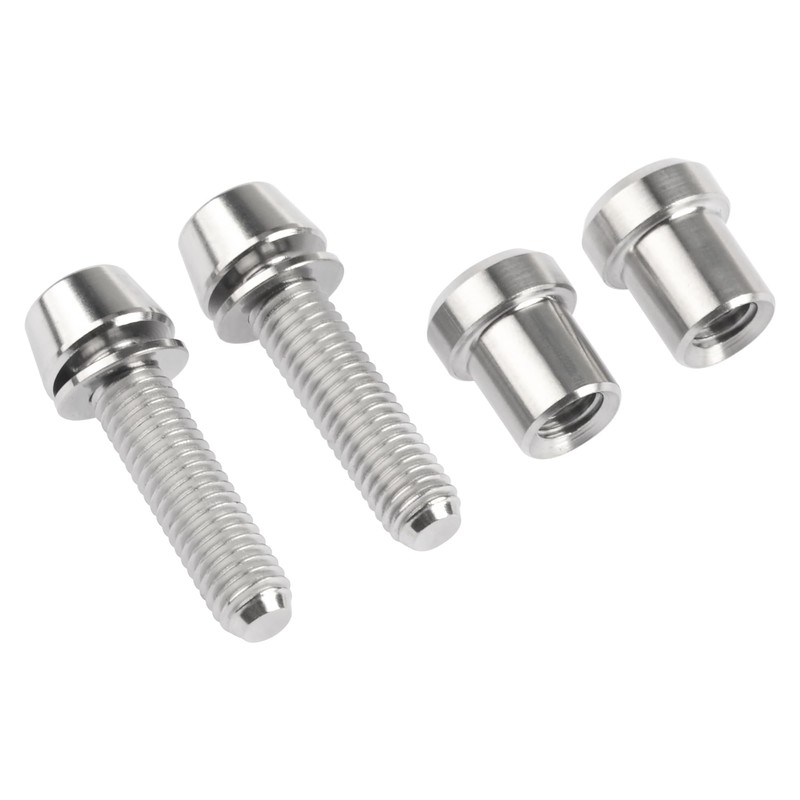 Wanyifa Titanium M5x16 18 20mm Bolt with Washer Hex Head
