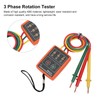 3 Phase AC60~600V Rotation Tester 20Hz to 400Hz Wide Frequency