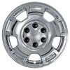 4-Pack of 17' Chrome Wheel Skins fit for Silverado 1500