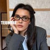 Teumire Retro Oval Glasses for Men Women 90s Style Blue