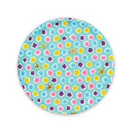 Tatsukraft Yuzen Washi Coaster Cherry Blossom, Konpeito Sugar, Light Blue, Dishwasher Safe, Fashionable Plastic, Japanese Modern Japanese Pattern, Yuzen Washi, Kyo-Yuzen Paper, Japanese Style,