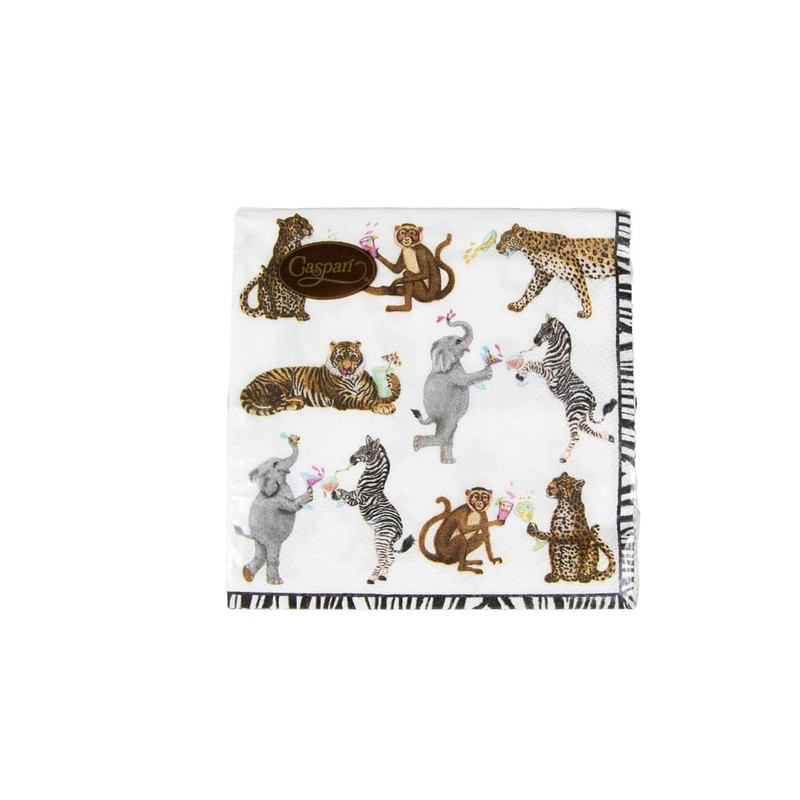 Caspari Cocktails Gone Wild Cocktail Napkins - 20 Per Package