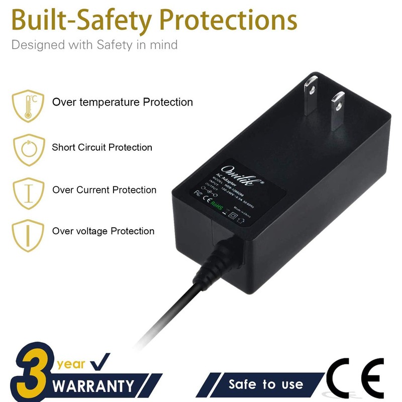 Omilik 6FT 12V AC Adapter Charger for Ableton Push 2