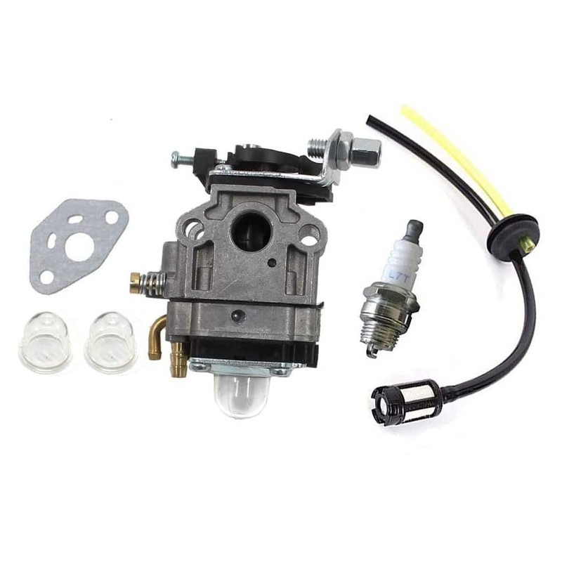 HURI Carburettor with Spark Plug Fuel Hose Fuel Filter for