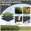 Fanshaw Premium Dual-Turf Golf Mat 5x4 40mm Thickened for Practice