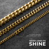 CRAFTD | Gold Cuban Link Chain | Durable 18K Gold