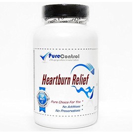 Heartburn Relief // 180 Capsules // Pure // by PureControl Supplements