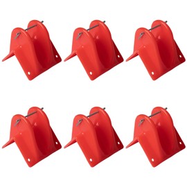 NAYDMHN 6PCS Climbing Rope Edge Protector, Safety Ropes Protective Cover, Wall Corner Lanyard Anti-wear Rope Protector for Rappelling Outdoor Work and Activities