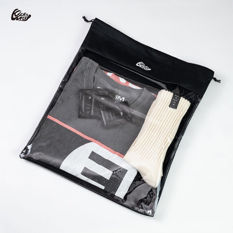KicksWrap Shoes Bag 2.0 (Shoe Bag 2.0) Activated Carbon Included,