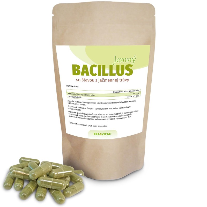 Bacillus Subtilis with Barley Grass Juice, 180 Capsules, 200 x