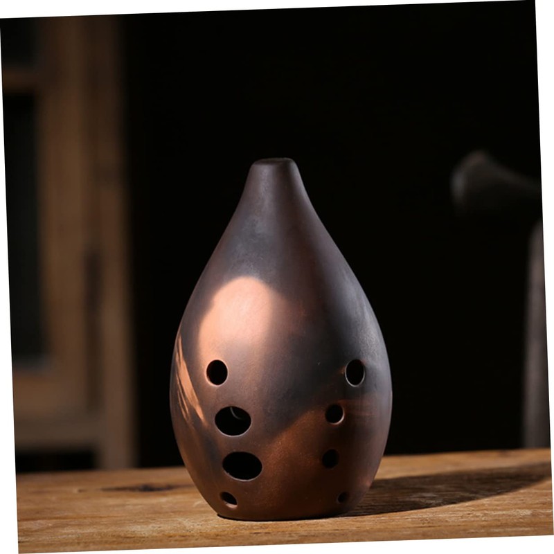 Levemolo Xun 10 Holes Ceramic Ocarina Unique Ancient Chinese Instrument