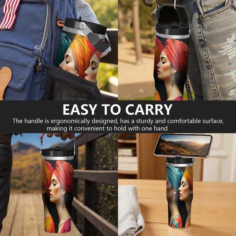 Contemporary Appeal Custom 30oz Stainless Steel Tumbler for Giveawayscapacity: 30