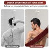 URAQT Back Scrubber, Exfoliating Back Scrubber for Shower, Double-Sided Back